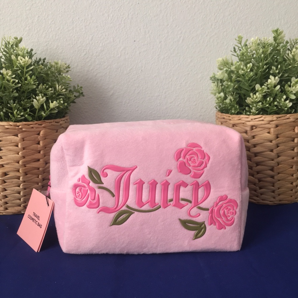 Juicy Couture Rose Makeup Bag